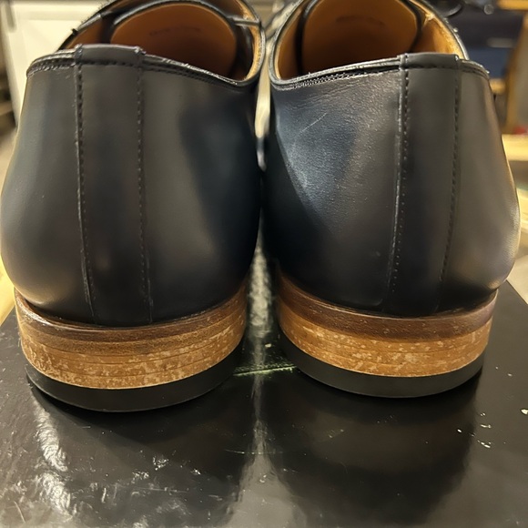 Magnanni “KIVI” Dress Derby Men's  Blue Oxfords 10M MINT! - Picture 6 of 12